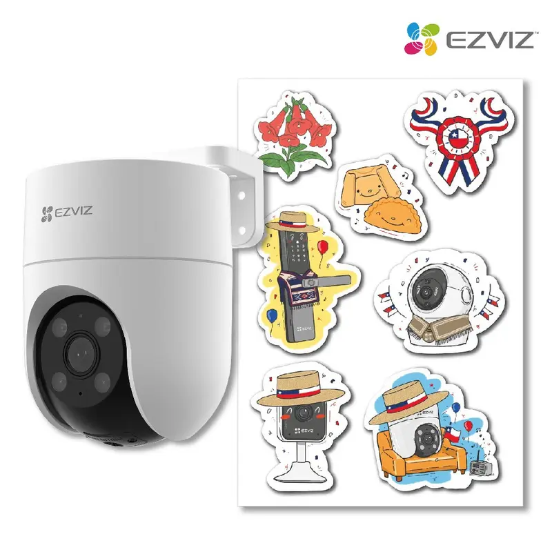 Cámara WiFi exterior EZVIZ H8c Pro 2K